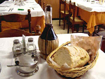 Pane ed olio - bread and olive oil